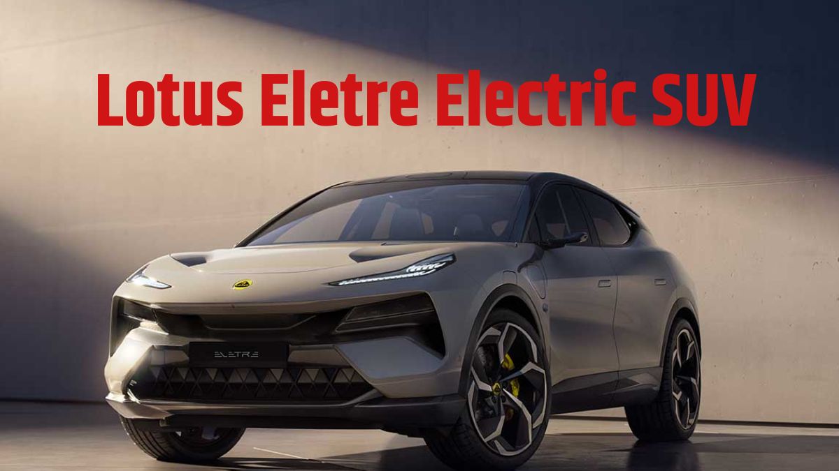 Lotus Eletre Electric SUV