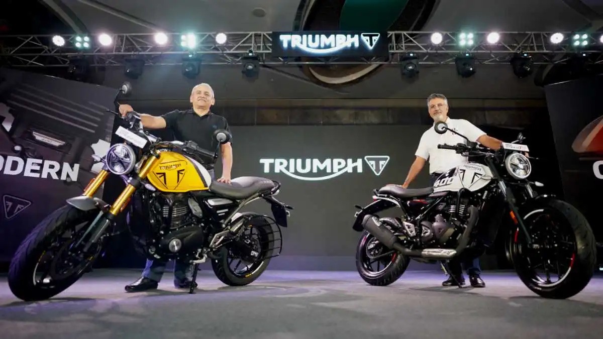 Triumph T4 vs 400