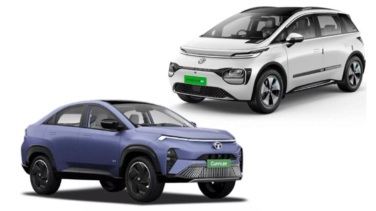 MG Windsor EV vs Tata Curvv EV
