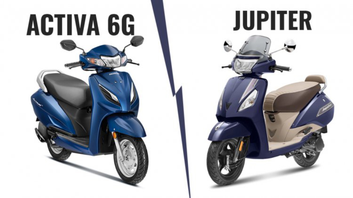 Honda Activa 6G vs TVS Jupiter