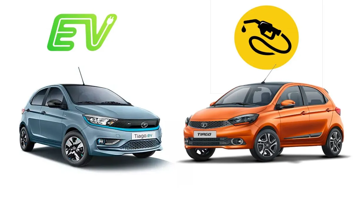 Tata Tiago vs Tata Tiago EV