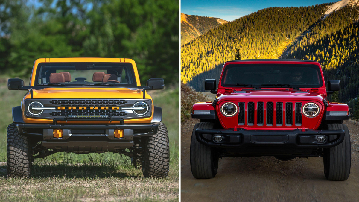 Ford Bronco vs Jeep Wrangler