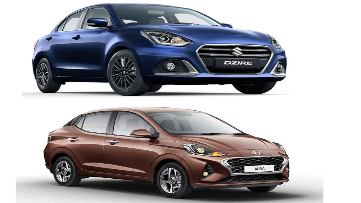 Maruti Suzuki Dzire vs Hyundai Aura